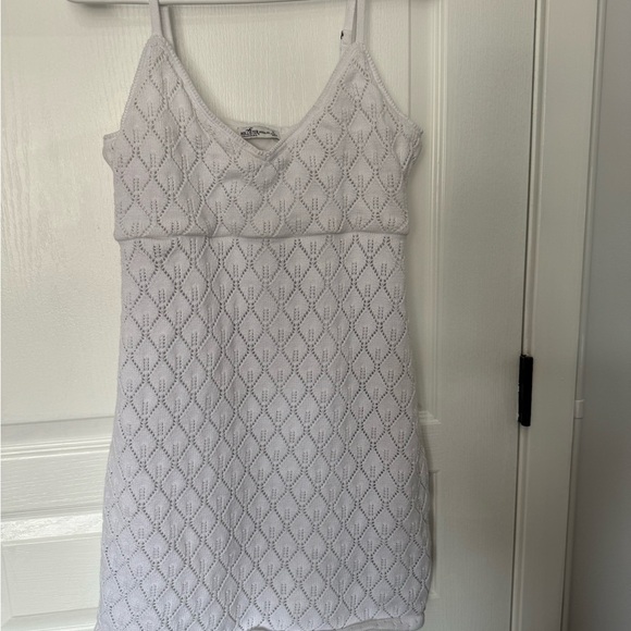 Hollister White Lace Slip Dress - Picture 3 of 5